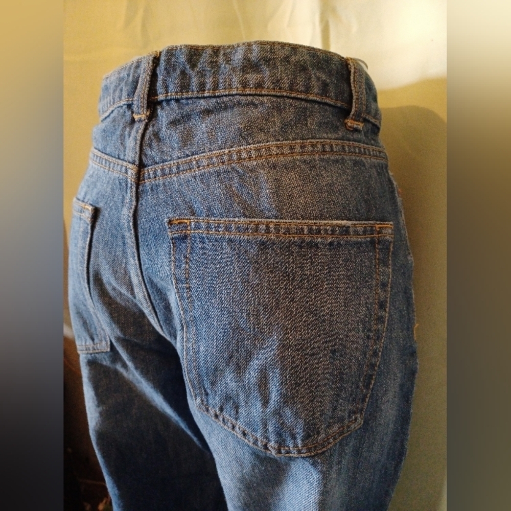 Topshop Mom Blue Jeans